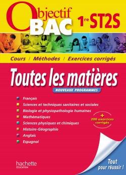 Objectif bac - toutes les matières - 1re st2s