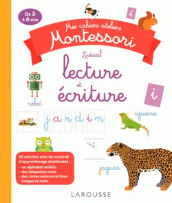 Mes cahiers ateliers montessori lecture-écriture