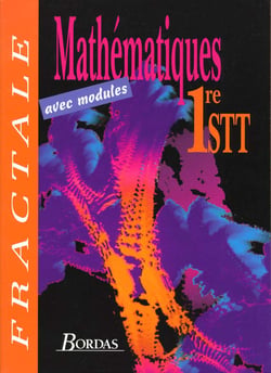 Maths 1re stt avec modules fractale eleve