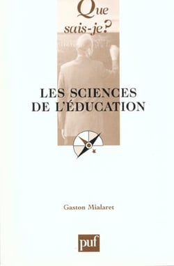 Les sciences de l'éducation
