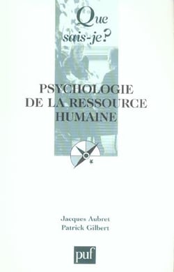 Psychologie de la ressource humaine (3e édition)