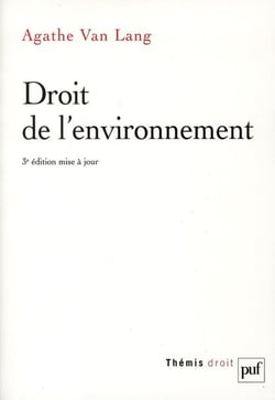 Droit de l'environnement (3e édition)