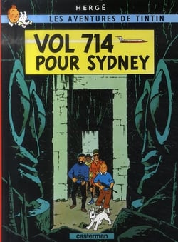 Les aventures de Tintin Tome 22 : vol 714 pour Sydney