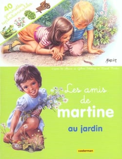 Amis de martine au jardin (avec gommettes) (les)