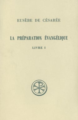 La préparation évangélique Livre 1