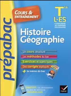Prépabac cours & entraînement - histoire-géographie - terminale l, es