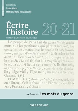 Ecrire l'histoire n.20 : les mots du genre