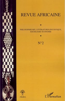 REVUE AFRICAINE n.2 : philosophie / art, littérature / linguistique, sociologie / économie