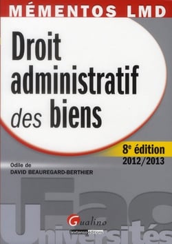 Droit administratif des biens (8e édition)