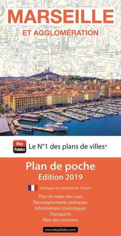 Marseille et agglomération : plan de poche (édition 2019)