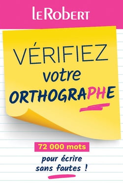Vérifiez votre orthographe