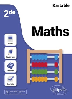 Kartable : mathématiques - 2de (édition 2023)