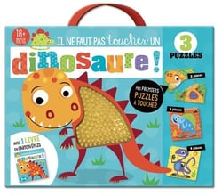 Il ne faut pas toucher un dinosaure - coffret puzzle