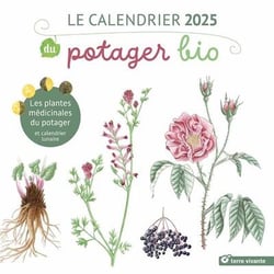 Le Calendrier 2025 Du Potager Bio Les Plantes M Dicinales Du Potager 72 9782360988969 1 75