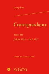Correspondance t.3 - 1835 - avril 1837
