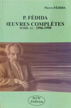 Oeuvres complètes Tome 11 : 1996-1998