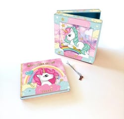 Mon carnet d'amitié - licorne