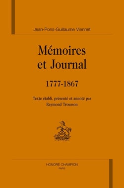 Mémoires et journal (1777-1867)