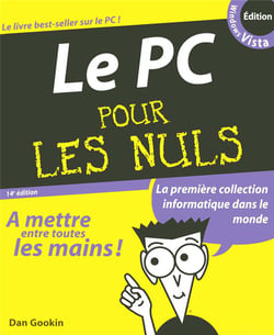 Pc ed. windows vista, pour les nuls