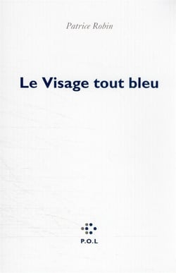 Le visage tout bleu