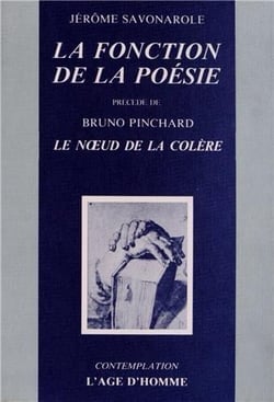 Fonction de la poesie (la)