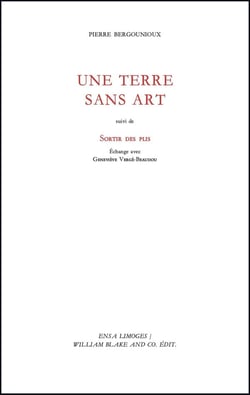 Une terre sans art