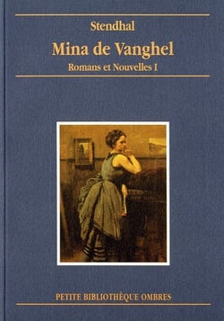 Mina de Vanghel - romans et nouvelles t.1
