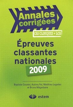 Épreuves classantes nationales 2009 - annales corrigées