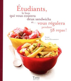 Etudiants, le livre qui vous coutera deux sandwichs et vous regalera pendant 58 repas !