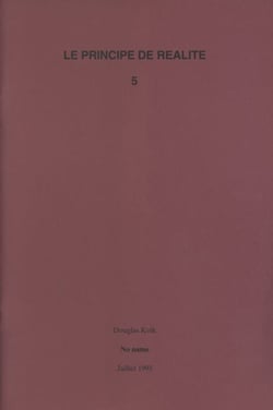 Le principe de réalité Tome 5 - no name