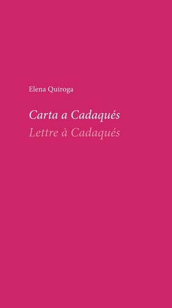 Carta a Cadaqués : Lettre à Cadaqués