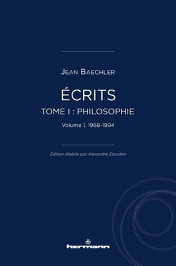 Écrits (1967-2022) Tome 1 : "Philosophie" partie 1 : 1967-1995