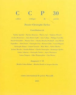 Cahier critique de poésie n.30 : Christophe Tarkos