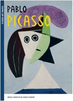 Pablo picasso (sticker art shapes)