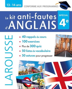 Kit anti-fautes d'anglais 4e