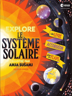 Explore le Système solaire : Un livre accordéon avec des flaps