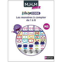 MHM - La Méthode Heuristique de Mathématiques : MS - colorcode : les monstres à compter de 1 à 6