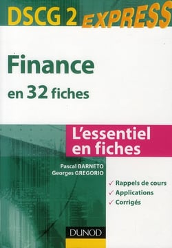 Dscg 2 - finance en 32 fiches