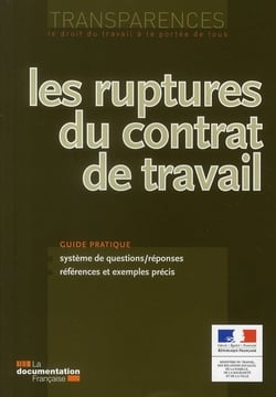 Les ruptures du contrat de travail