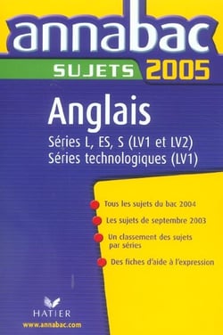 Anglais lv1/lv2 (edition 2005)