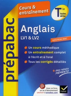 Prépabac cours & entraînement - anglais - terminale