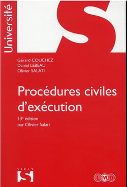 Procédures civiles d'exécution (13e édition)
