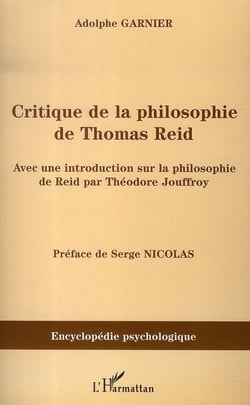 Critique de la philosophie de thomas reid