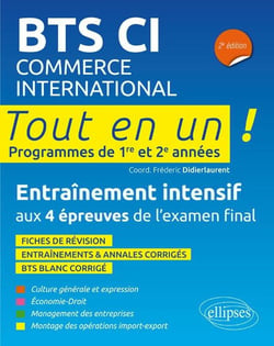 Tout-en-un : BTS - commerce international - programmes de 1re et 2e années (2e édition)