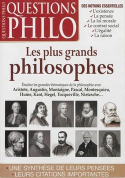Questions philo - les plus grands philosophes
