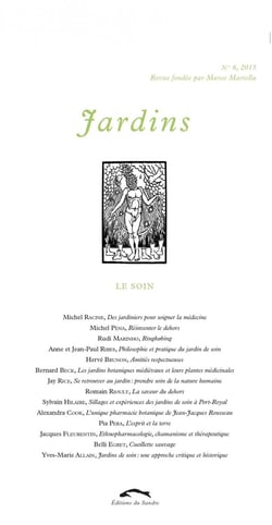 REVUE JARDINS n.6 : les jardins de soin