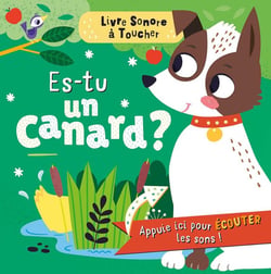 Livre sonore à toucher : Es-tu un canard ?