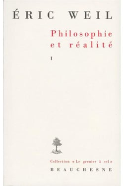 Philosophie et réalité Tome 1