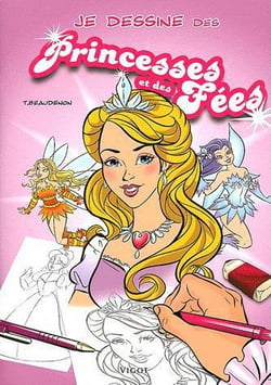 Je dessine des princesses et des fées