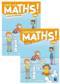 Haut les maths ! CM1 - Manuel + cahier de géométrie - ed 2021
